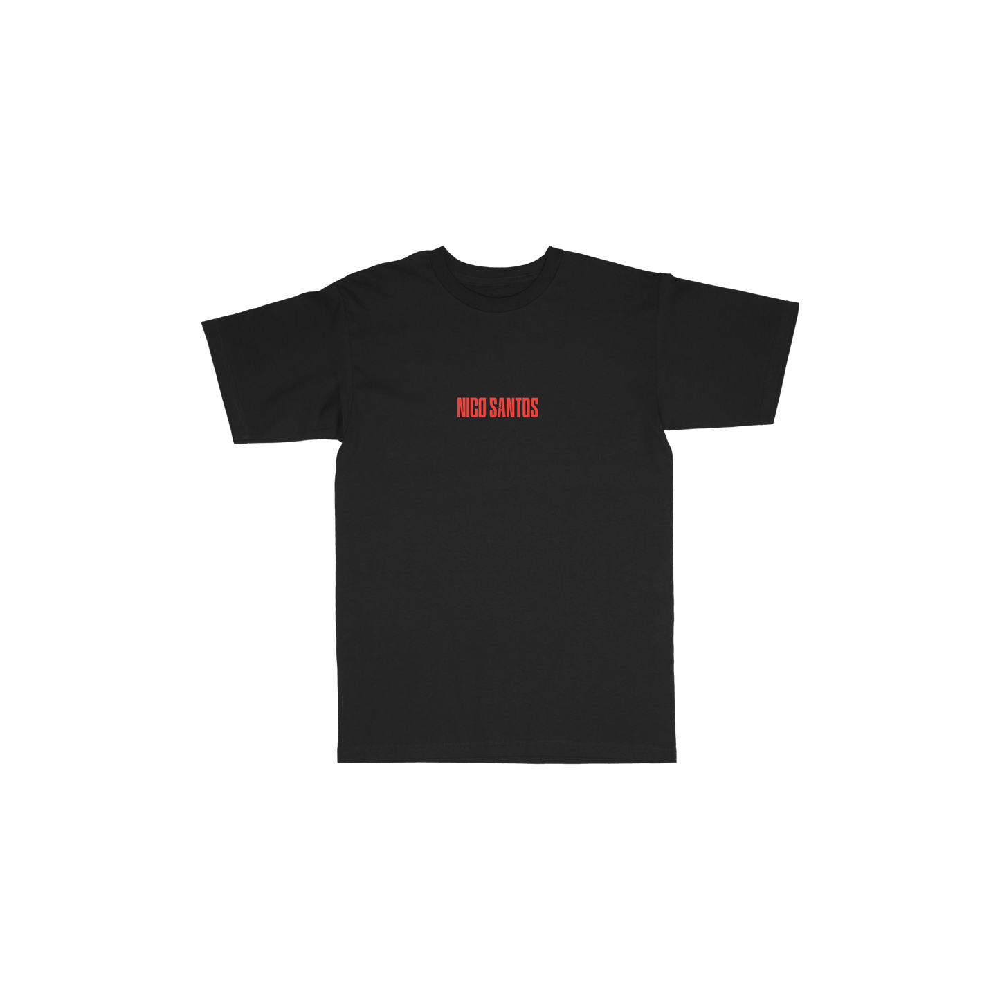 T-Shirt 'Picture Backprint' Black