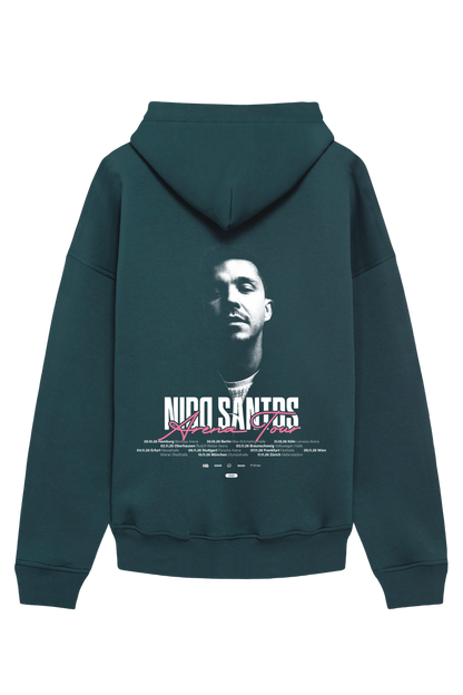 'POV' Smart Music Album Bundle (NFC) mit Nico Santos Arenatour Hoodie 2026 petrol