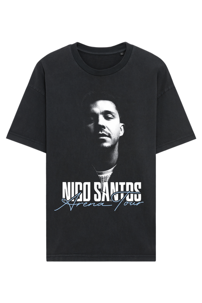 'POV' Smart Music Album Bundle (NFC) mit Nico Santos Arenatour T-Shirt 2026 washed black