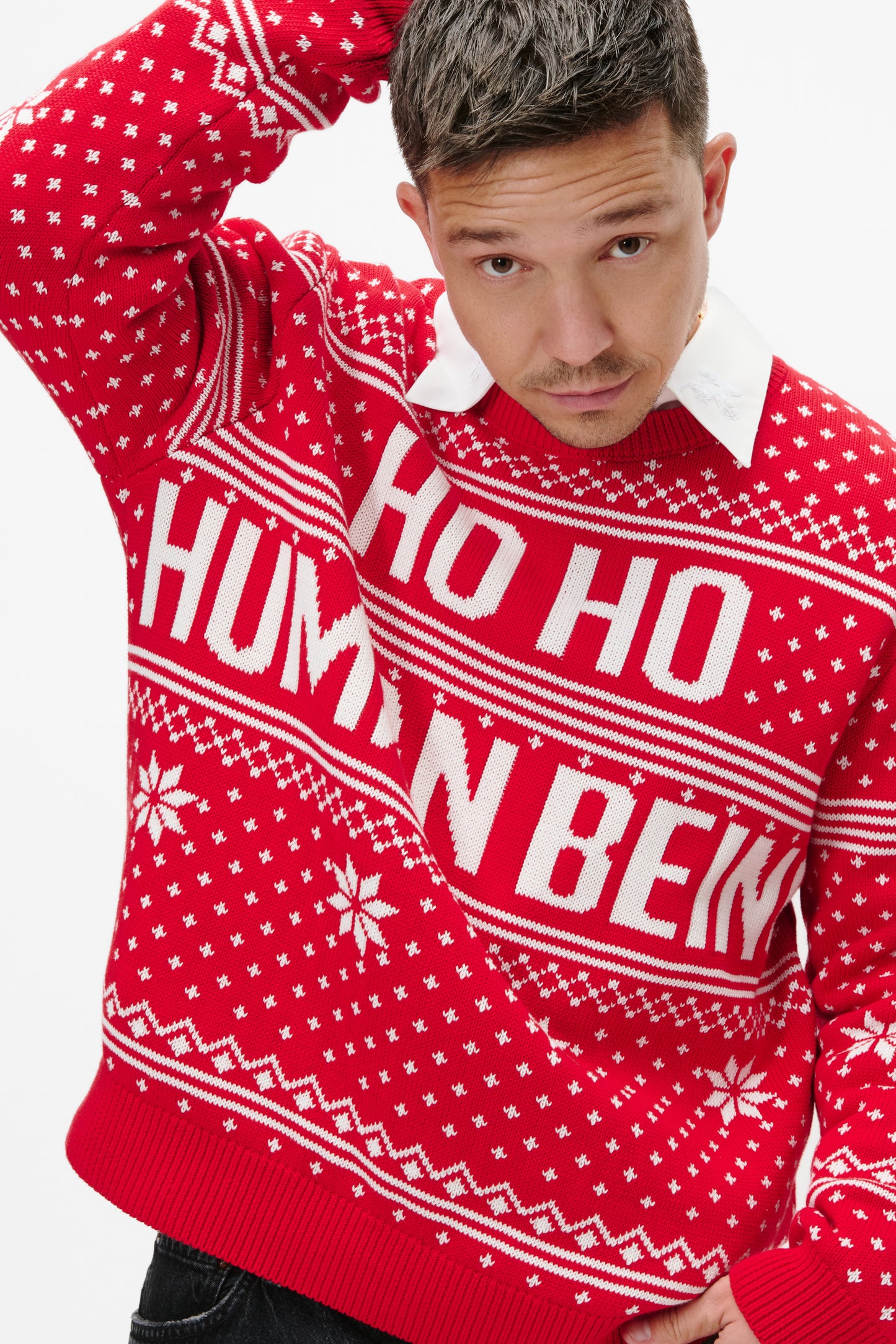 Strick Sweater 'HO HO'