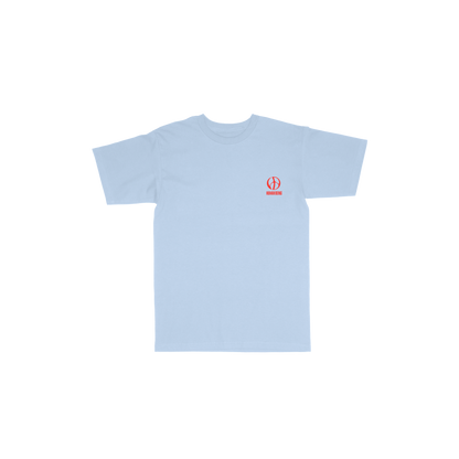 T-Shirt 'Human Being' Blue