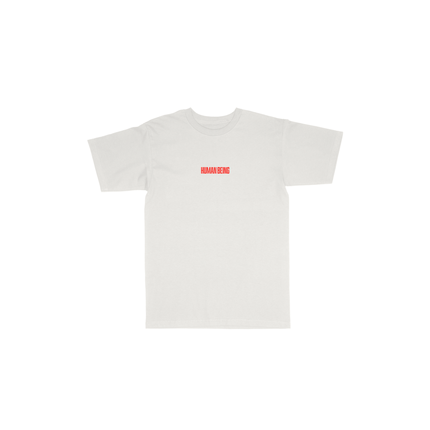 T-Shirt 'Human Being' White