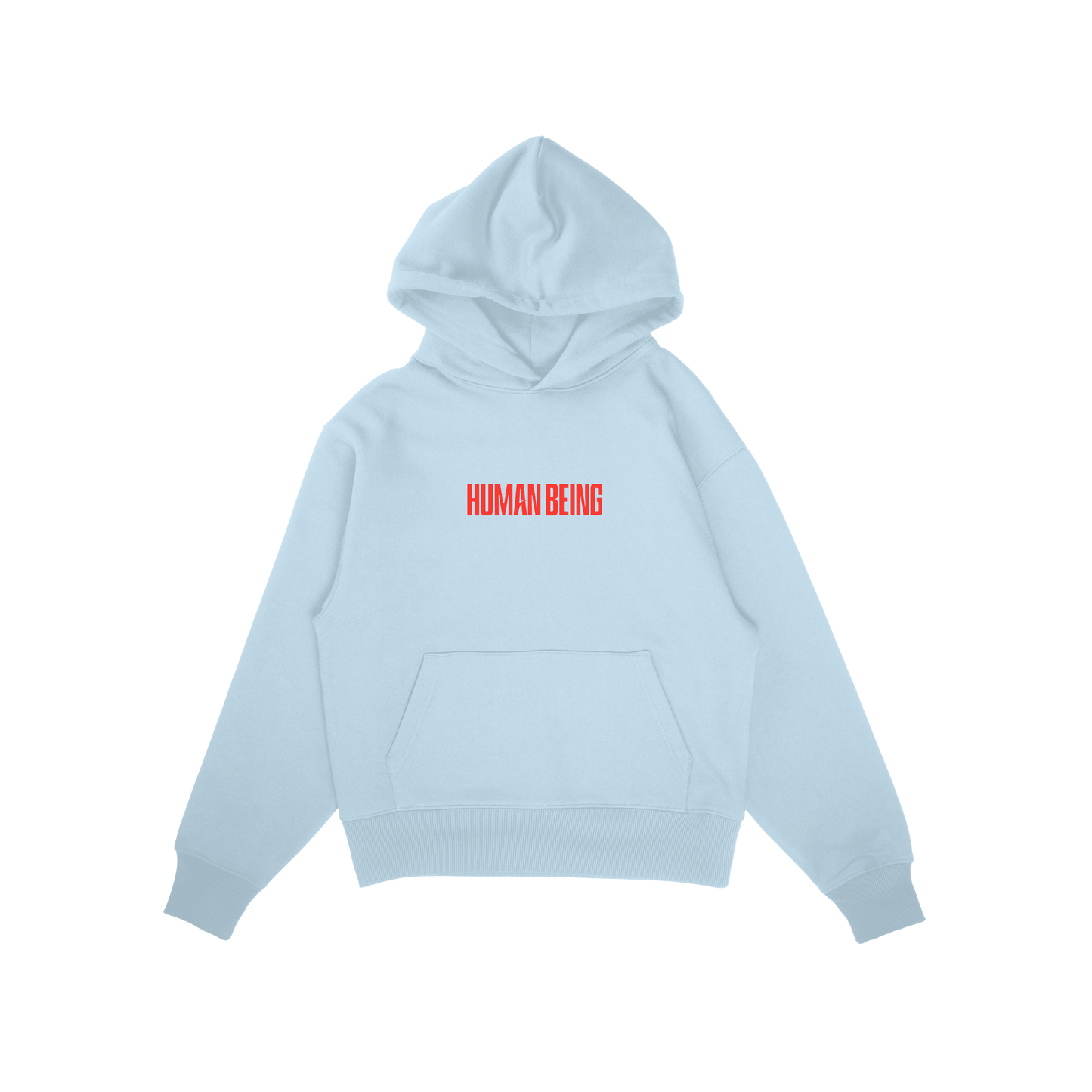 Hoodie 'Human Being' Blue