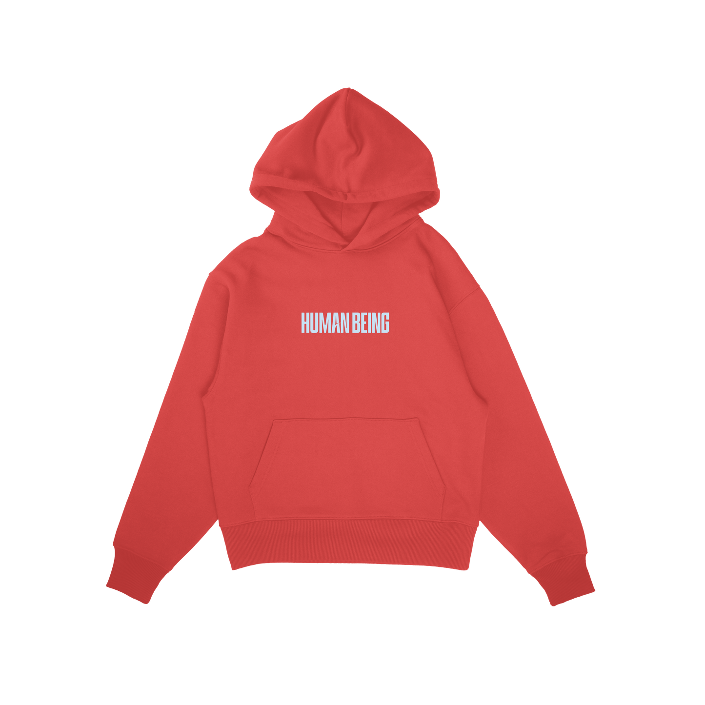 Hoodie 'Human Being' Red