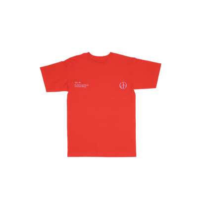 T-Shirt 'Human Being' Red